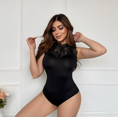 BODY ENCAJE NEGRO